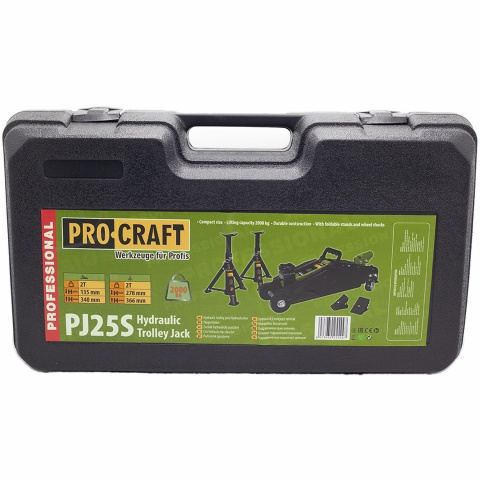 Hydraulický zvedák pojízdný Procraft PJ25S | PJ25S